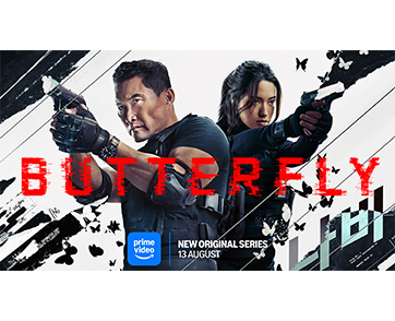 Prime Video เผยตัวอย่างและภาพ Key Art ของซีรีส์สายลับระทึกขวัญ Butterfly นำแสดงและอำนวยการสร้างโดย Daniel Dae Kim